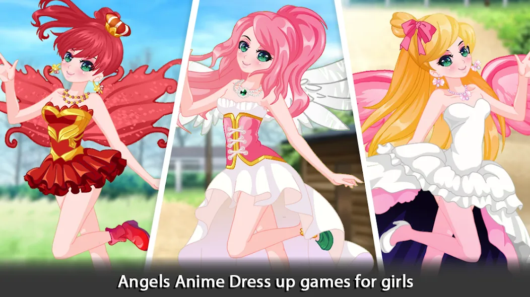 Dress Up Angel Anime Girl Game  [МОД Меню] Screenshot 5