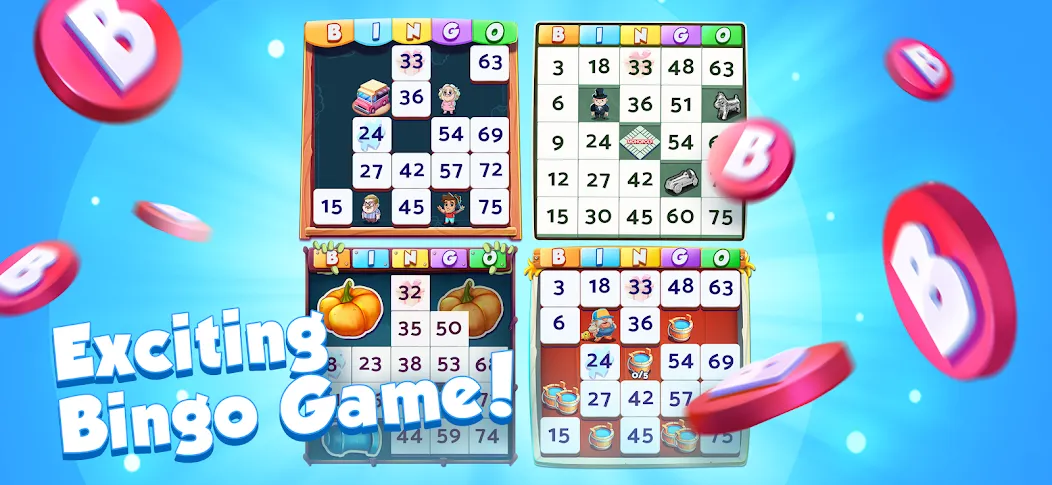 Bingo Bash: Live Bingo Games (Бинго Баш)  [МОД Unlimited Money] Screenshot 1