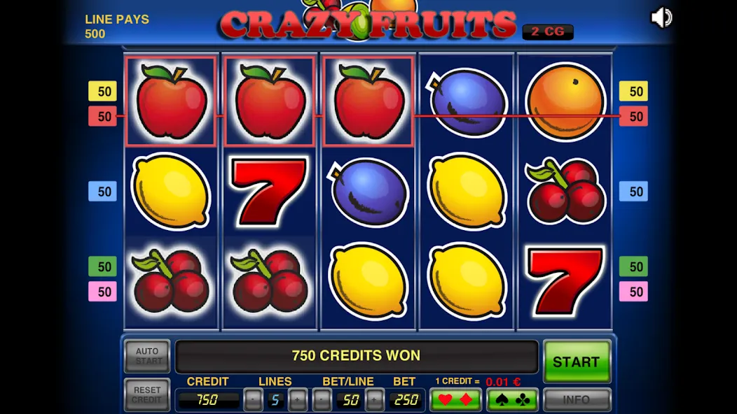 Crazy Fruits (Крейзи Фрутс)  [МОД Unlocked] Screenshot 1