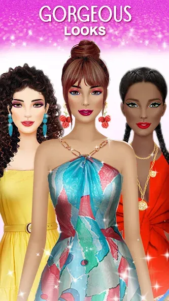 Fashion Stylist: Dress Up Game  [МОД Все открыто] Screenshot 1