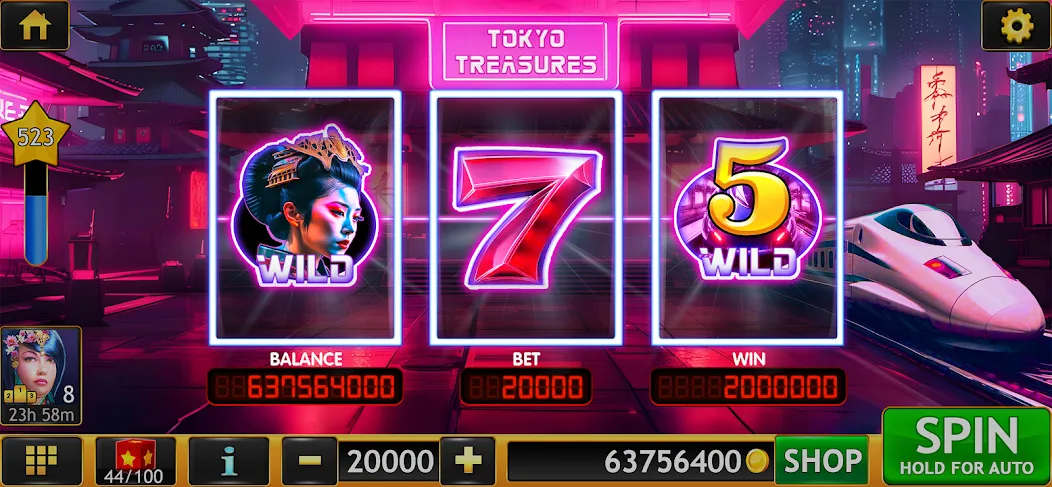 Slots of Luck: Vegas Casino (Слоты удачи)  [МОД Бесконечные деньги] Screenshot 3