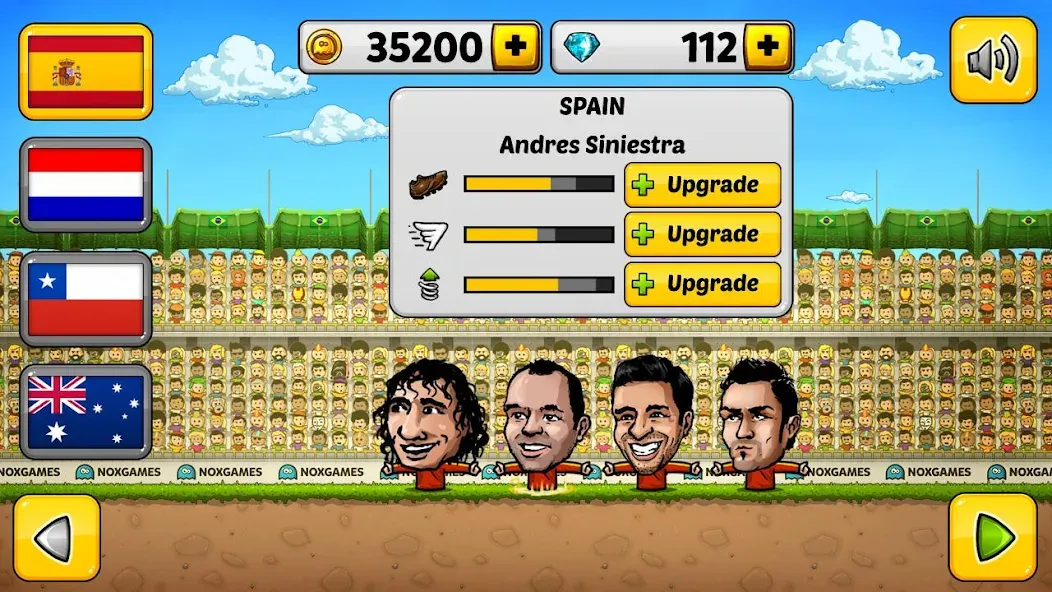 Puppet Soccer - Football  [МОД Много денег] Screenshot 5