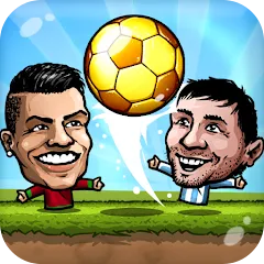 Взломанная Puppet Soccer - Football  [МОД Много денег] - полная версия apk на Андроид