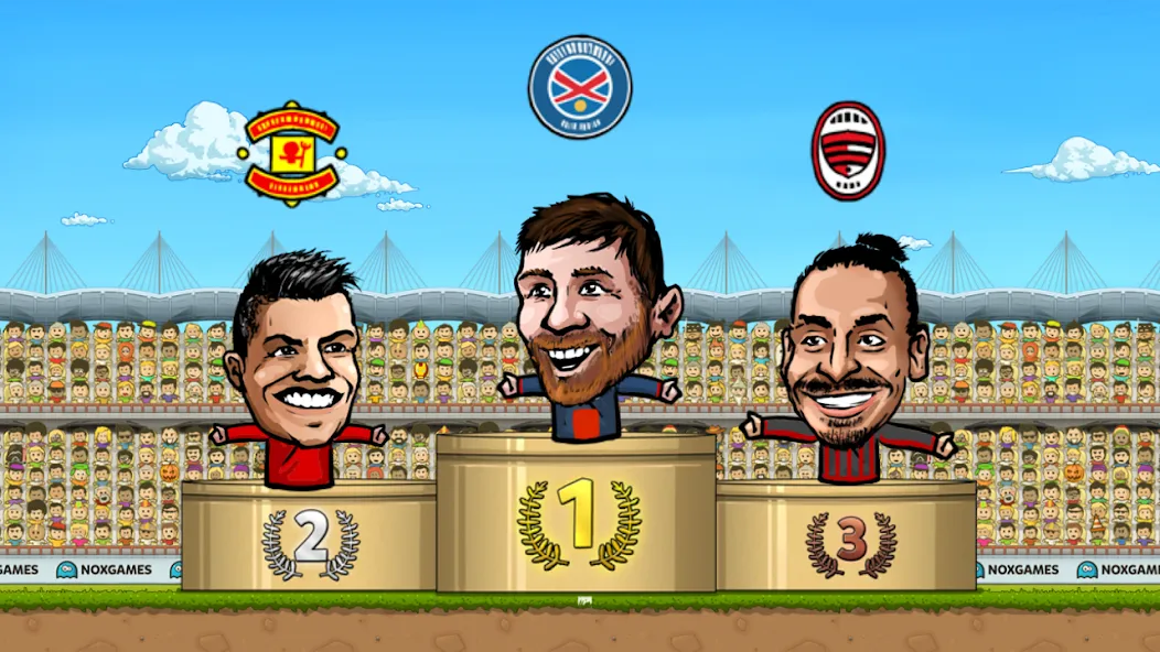 Puppet Soccer: Champs League (Паппет Соккер)  [МОД Menu] Screenshot 4