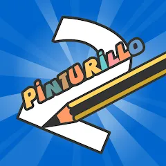 Взломанная Pinturillo 2 - Draw and guess (Пинтурилло 2)  [МОД Unlimited Money] - полная версия apk на Андроид