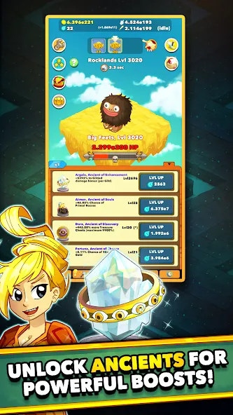 Clicker Heroes - Idle RPG (Кликер Герои)  [МОД Все открыто] Screenshot 5