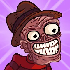 Скачать взлом Troll Face Quest: Horror 2 (Тролль Фейс Квест)  [МОД Бесконечные монеты] - полная версия apk на Андроид