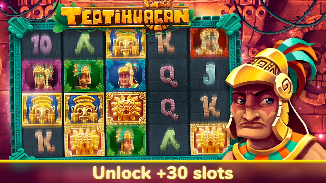 Akamon Slots - Casino Videoslo (Акамон Слотс)  [МОД Бесконечные монеты] Screenshot 4