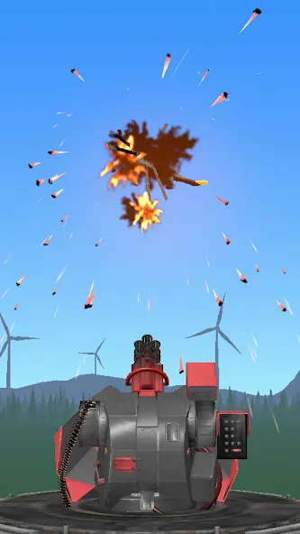 Air Defense: Airplane Shooting (Эйр Дефенс)  [МОД Бесконечные монеты] Screenshot 4