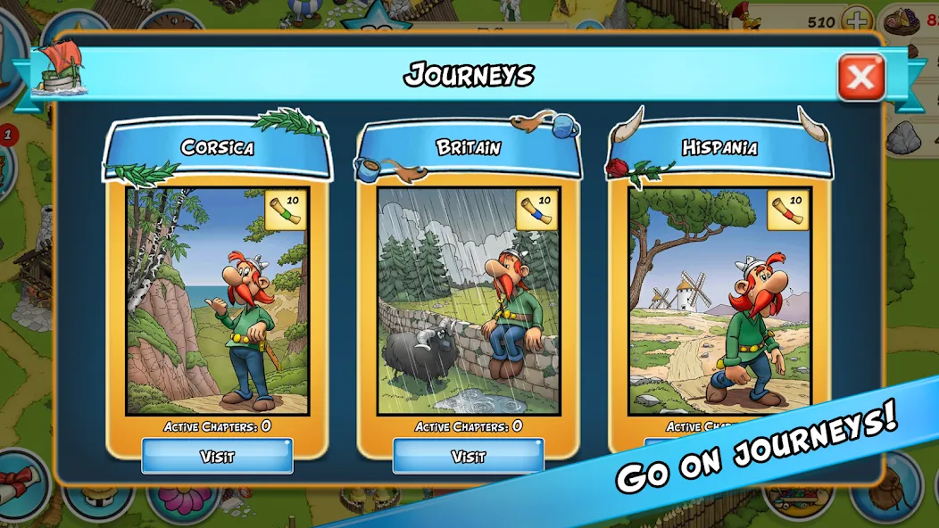 Asterix and Friends (Астерикс и друзья)  [МОД Много монет] Screenshot 2