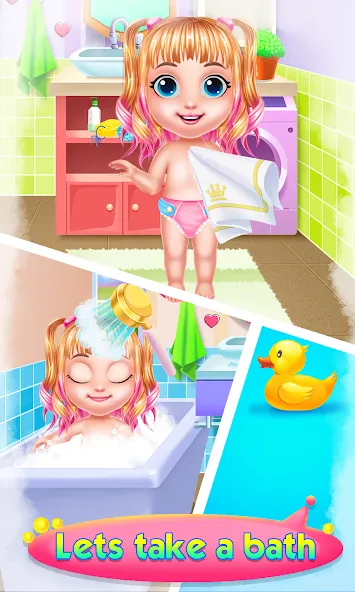 Baby Girl Caring Pinky Style (Беби Грл Керинг Пинки Стайл)  [МОД Много денег] Screenshot 5