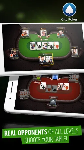 City Poker: Holdem, Omaha (Сити Покер)  [МОД Много денег] Screenshot 5