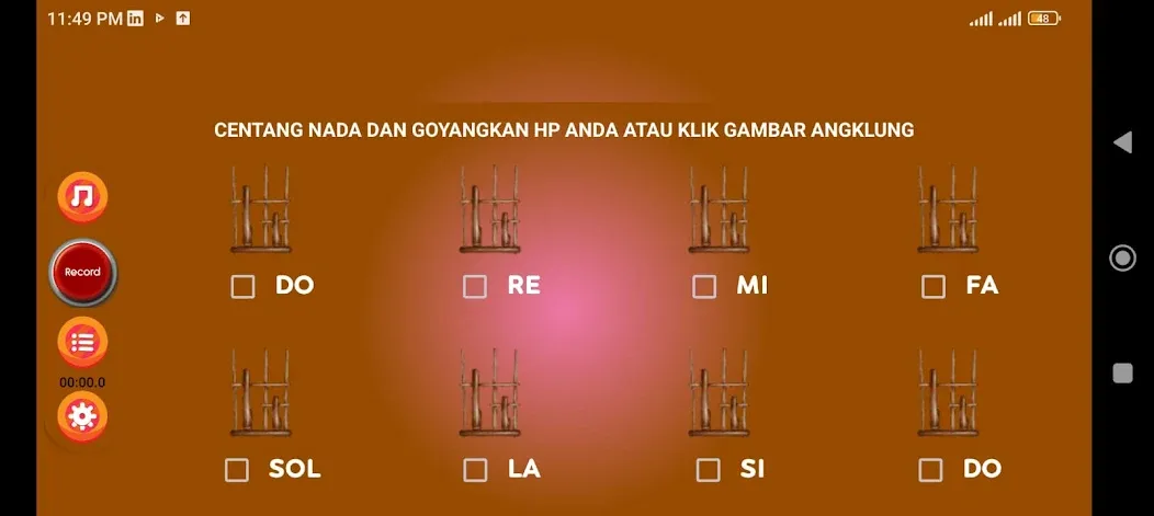 Angklung Instrument (Ангклунг инструмент)  [МОД Unlocked] Screenshot 2