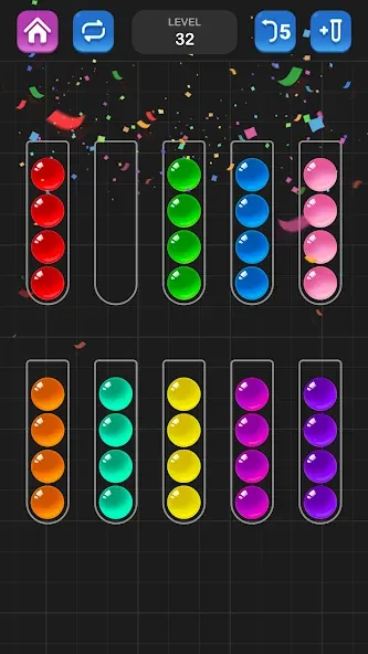 Ball Sort Puzzle - Color Game  [МОД Unlimited Money] Screenshot 5