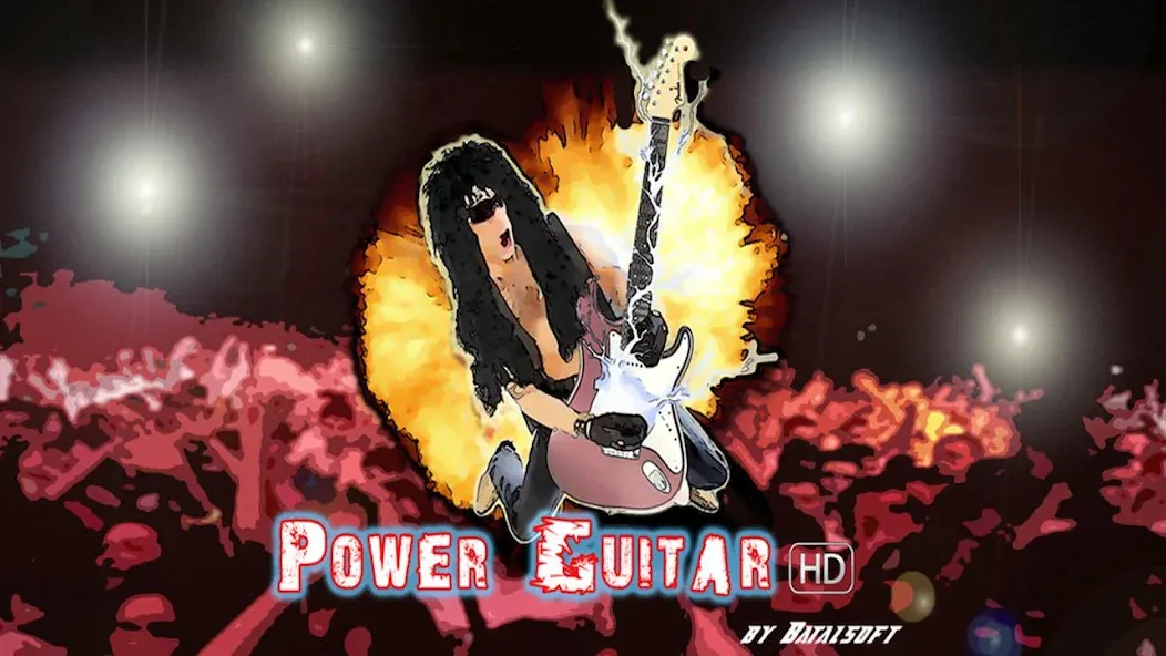 Power guitar HD  [МОД Menu] Screenshot 2