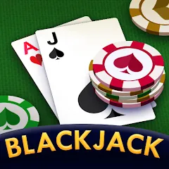 Взломанная Blackjack 21: online casino (Блэкджек 21)  [МОД Меню] - полная версия apk на Андроид