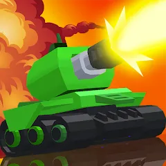 Скачать взломанную Super Tank Hero (Танковые сражения )  [МОД Unlimited Money] - полная версия apk на Андроид