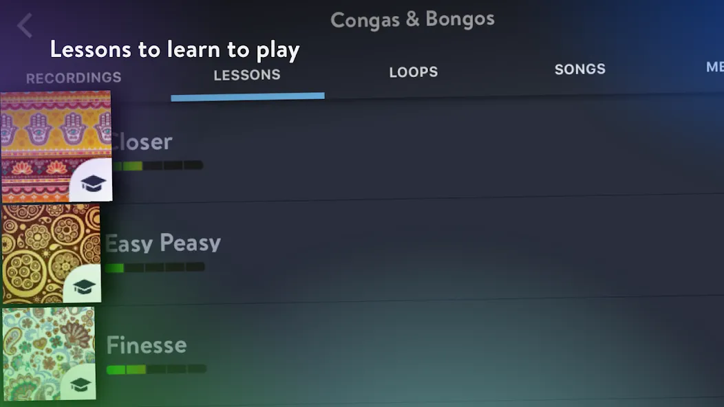 Congas & Bongos: percussion  [МОД Menu] Screenshot 4