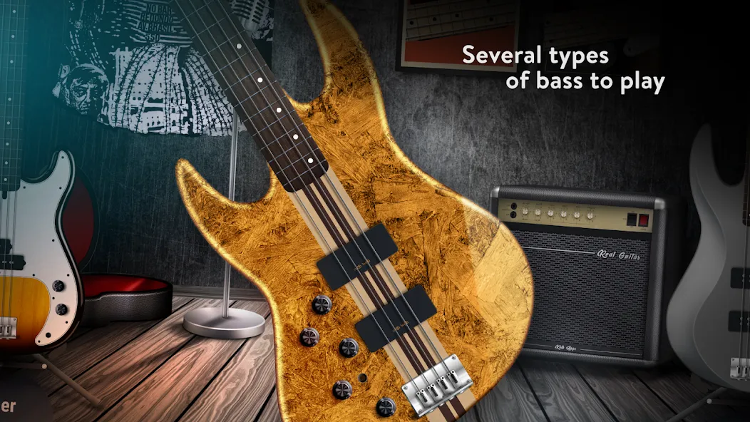 Real Bass: bass guitar (Риал Басс)  [МОД Unlocked] Screenshot 3