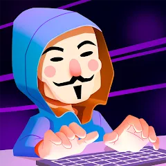 Скачать взлом Hacking Hero: Hacker Clicker (Хакинг герой)  [МОД Unlocked] - последняя версия apk на Андроид