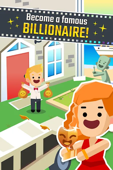 Hollywood Billionaire: Be Rich (Холливудский миллиардер)  [МОД Unlimited Money] Screenshot 2