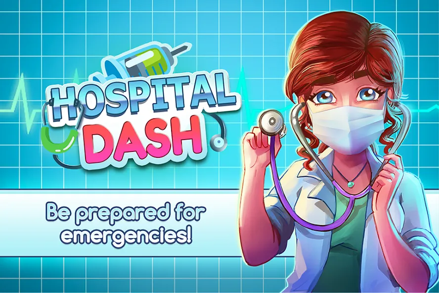 Hospital Dash Tycoon Simulator (Хоспиталь Даш Тайкун Симулятор)  [МОД Много денег] Screenshot 1