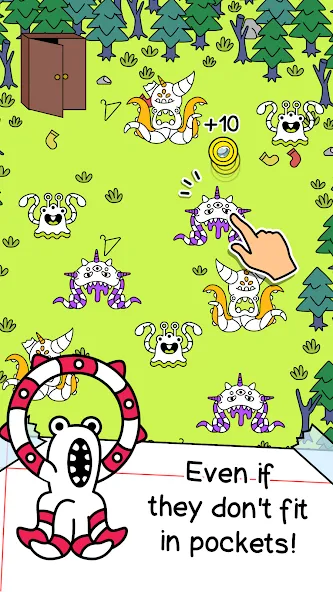 Monster Evolution: Merge Game (Монстер Эволюшн)  [МОД Много монет] Screenshot 2