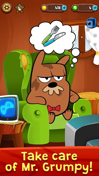 My Grumpy: Funny Virtual Pet (Май Грампи)  [МОД Меню] Screenshot 1