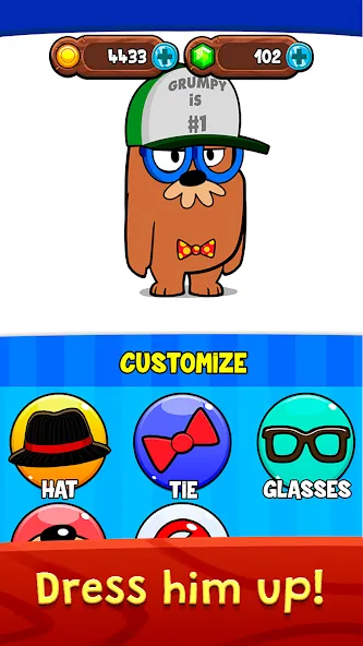 My Grumpy: Funny Virtual Pet (Май Грампи)  [МОД Меню] Screenshot 3