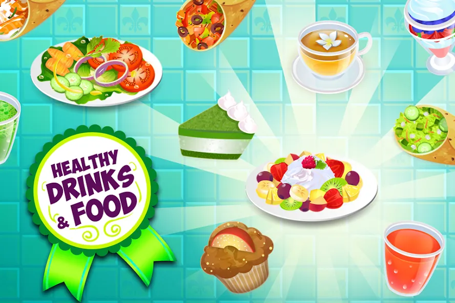 My Salad Bar: Veggie Food Game (Мой салатбар)  [МОД Бесконечные монеты] Screenshot 3