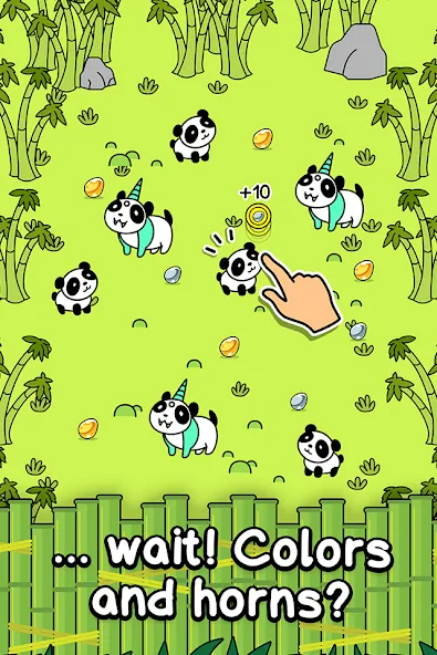 Panda Evolution: Idle Clicker (Панда Эволюция)  [МОД Unlimited Money] Screenshot 2