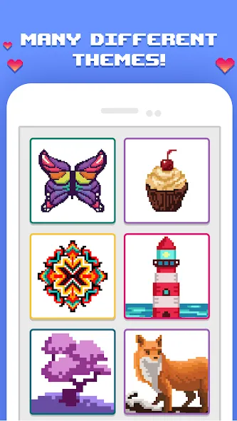 Pixelicious: Color Daily Pixel (Пикселическ)  [МОД Mega Pack] Screenshot 2