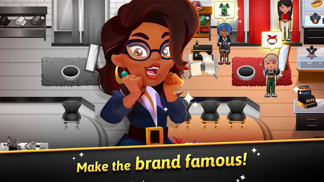 Hip Hop Salon Dash Beauty Game (Хипхоп салон Дэш красивая игра)  [МОД Menu] Screenshot 2