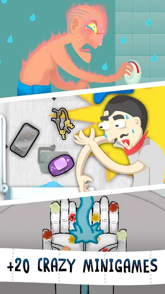 Toilet Time: Fun Mini Games (Туалетное время)  [МОД Много монет] Screenshot 3