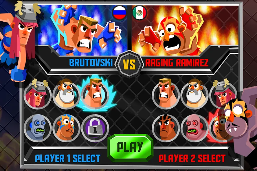 UFB 2: Fighting Champions Game (УФБ 2)  [МОД Mega Pack] Screenshot 2