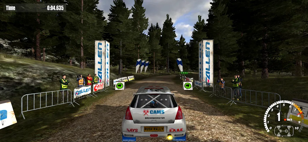 Rush Rally 3 Demo (Раш Ралли 3 Демо)  [МОД Unlocked] Screenshot 1