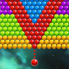 Взломанная Bubble Shooter Space (Бубль шутер спейс)  [МОД Mega Pack] - стабильная версия apk на Андроид