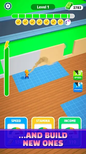 Home Builder 3D !  [МОД Бесконечные деньги] Screenshot 2