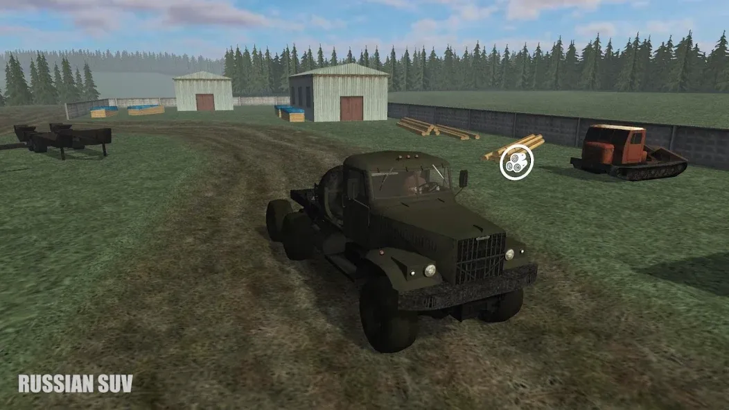 Russian SUV (Русский внедорожник)  [МОД Menu] Screenshot 1