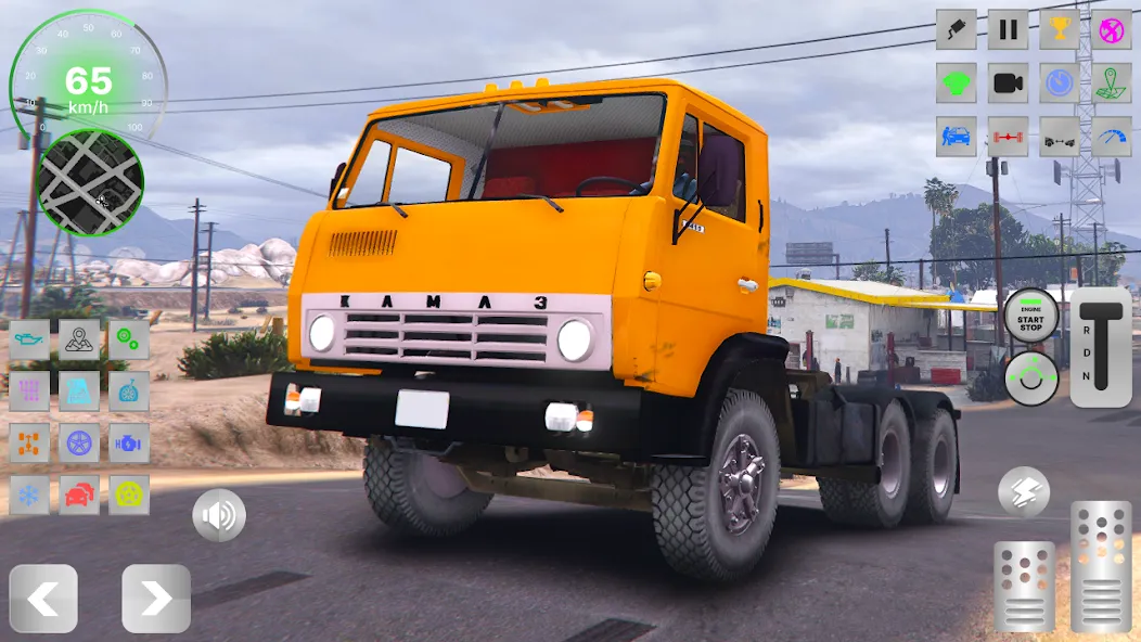 KAMAZ: Ultimate Russian Truck  [МОД Mega Pack] Screenshot 1