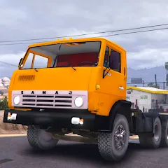 Скачать взлом KAMAZ: Ultimate Russian Truck  [МОД Mega Pack] - последняя версия apk на Андроид