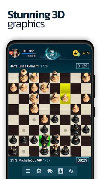 Chess Online  [МОД Меню] Screenshot 1