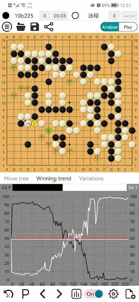 AhQ Go - Strongest Go Game AI (АхКу Го)  [МОД Menu] Screenshot 3