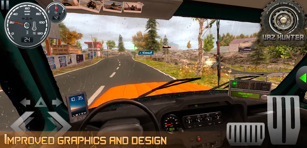 Russian Car Driver Uaz Hunter  [МОД Меню] Screenshot 5