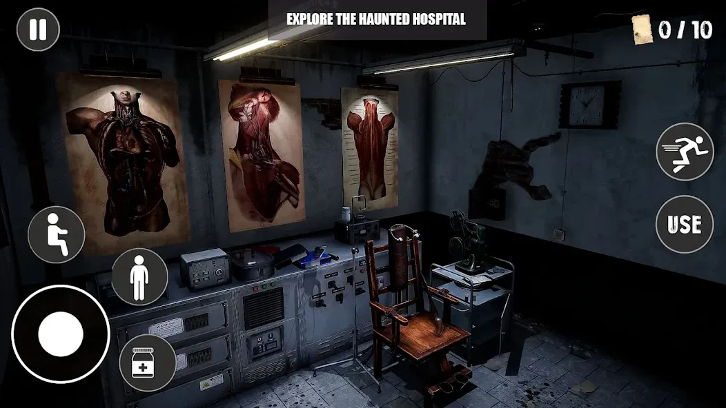 Scary Haunted Hospital Morgue  [МОД Бесконечные монеты] Screenshot 3