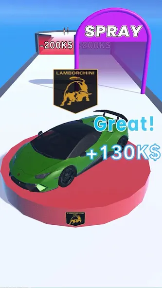 Get the Supercar 3D (Гет зе Суперкар 3Д)  [МОД Mega Pack] Screenshot 1