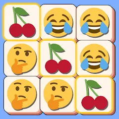 Взломанная Tile Match Emoji -Triple Tile (Тил Матч Эмоджи)  [МОД Бесконечные монеты] - последняя версия apk на Андроид