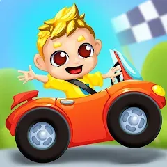 Взломанная Vlad & Niki Car Games for Kids  [МОД Unlimited Money] - последняя версия apk на Андроид