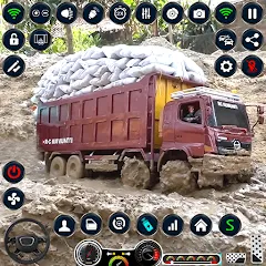 Взломанная Mud Truck Runner Simulator 3D  [МОД Бесконечные монеты] - полная версия apk на Андроид