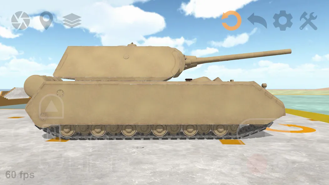 Tank Physics Mobile Vol.3  [МОД Menu] Screenshot 5